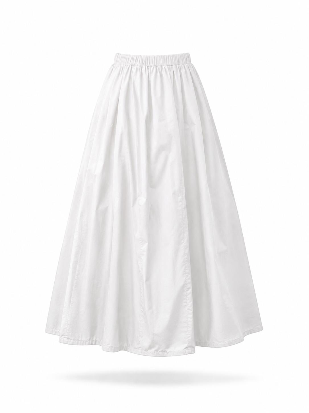 Summer Maxi Skirt In White